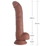 Silicone Vibrator Dong - The Master