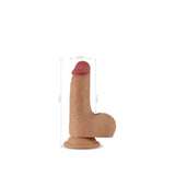 Dual-layered Silicone Vibrating Nature Cock "Gabe"