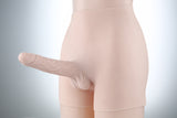 Full-silicone Dildo Underwear for Transmen in White