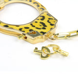 Leopard Print Handcuffs