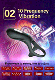 Testicular vibrating ring