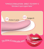 Vibrating Tongue Shape Massager