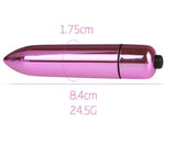 Bullet Vibrator with Electroplate Yunman