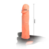 Male Strap-on with Vibrating Penis Sleeve