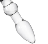 Clear Glass Anal Toy