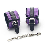 Plush Leather Handcuffs Huawen Toys